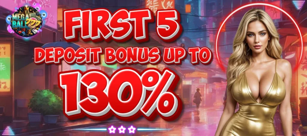 Fast 5 Deposit Bonus! Up to 120%
